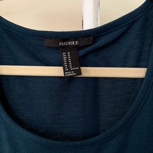 Forever 21 Dresses - Teal Midi Bodycon Dress Forever 21 Dresses - Teal Midi Bodycon Dress